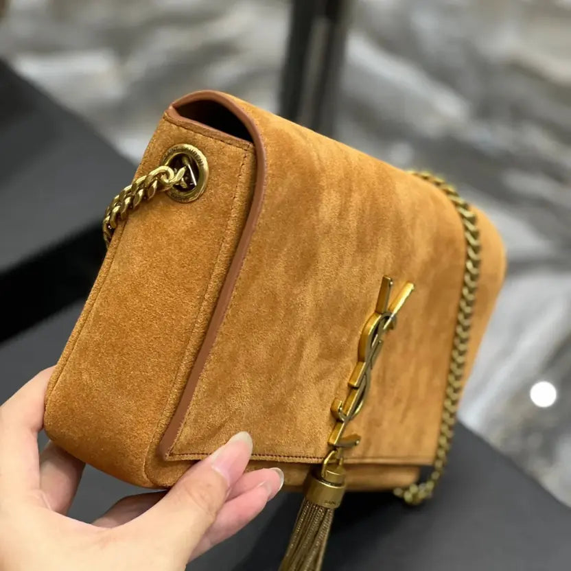 Boutique Quality || YSL Underarm Bag in Brown