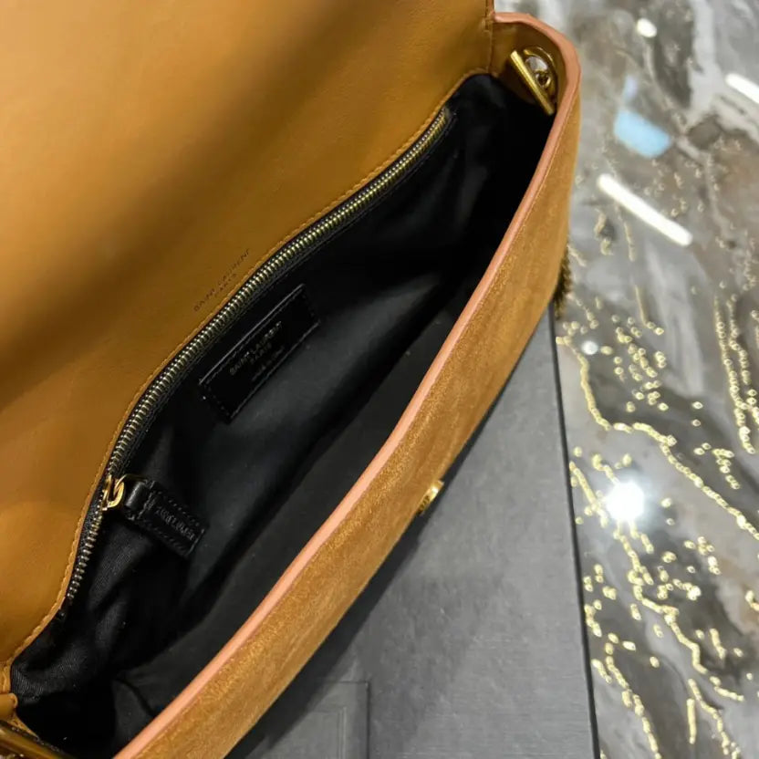 Boutique Quality || YSL Underarm Bag in Brown