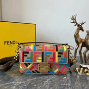 Boutique Quality || Fendi Baguette Mini canvas bag