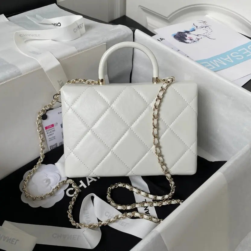Boutique Quality || Chanel Fall/Winter New Arrival Handle Box Bag