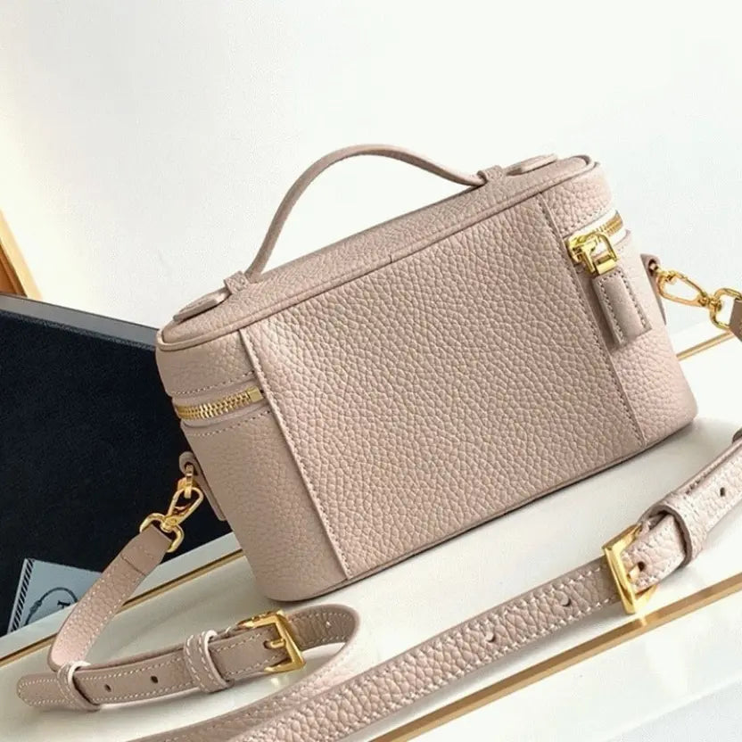 Boutique Quality || Prada Mini Vanity Bag in Light Pink