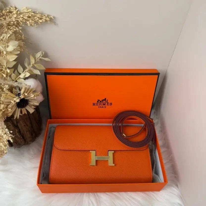 Boutique Quality || Hermes Constance To Go Rock Wallet