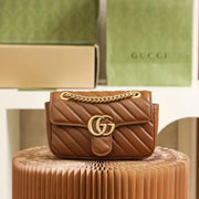 Boutique Quality || 446744 || GG MARMONT MINI SHOULDER BAG