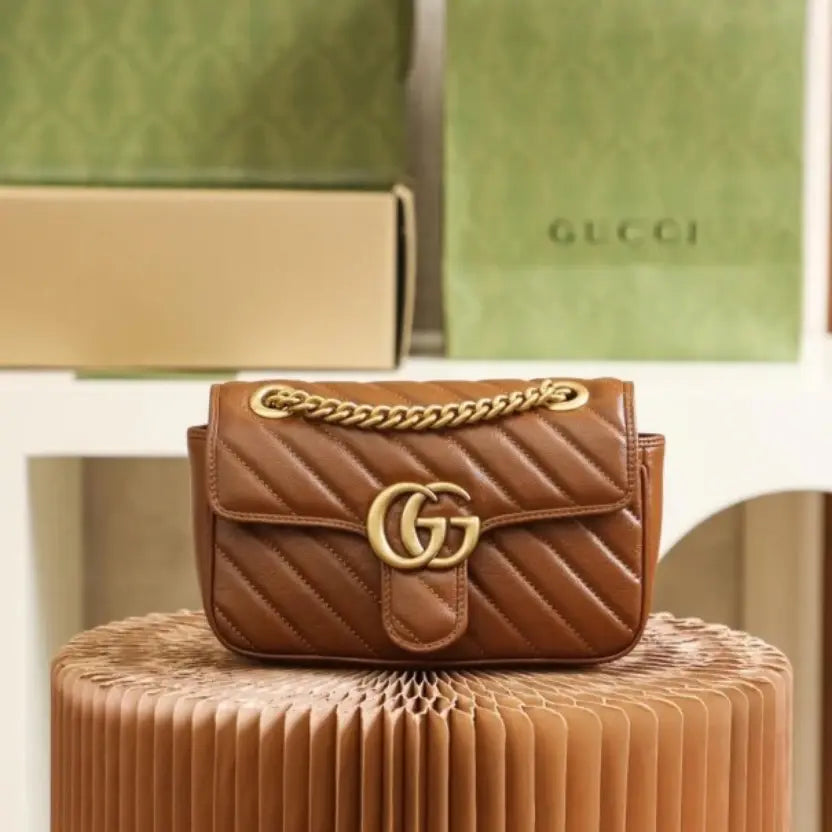 Boutique Quality || 446744 || GG MARMONT MINI SHOULDER BAG